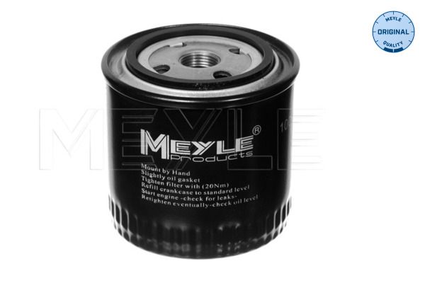 Meyle 1001150002 Фільтр масляний VW Caddy II 1.9 D 96-00/Polo 1.7-1.9SDI 94-01