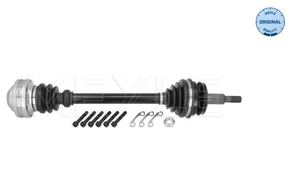 Meyle 1004980713 Піввісь (передня) VW T5 1.9TDi/2.0 03-15 (L) (38x27x645)
