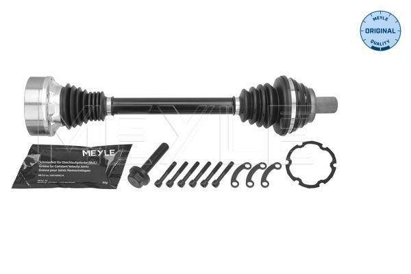Meyle 1004980714 Піввісь (передня) VW Caddy III 2.0 SDI 04-10/Passat 1.9 TDI 03-10 (L) (36x30x521)