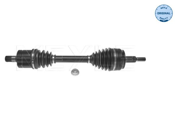 Meyle 1004980793 Піввісь (передня) VW T5/T6 2.0 BiTDI 09- (L) (37x38x645)