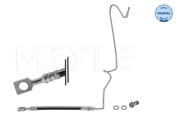 Meyle 1005250055S Шланг гальмівний (задній) VW Golf IV/Skoda Octavia 96- (R)