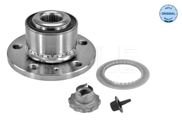 Meyle 1006520001 Підшипник маточини (передньої) Skoda Fabia 99-/VW Polo 01- (+ABS)