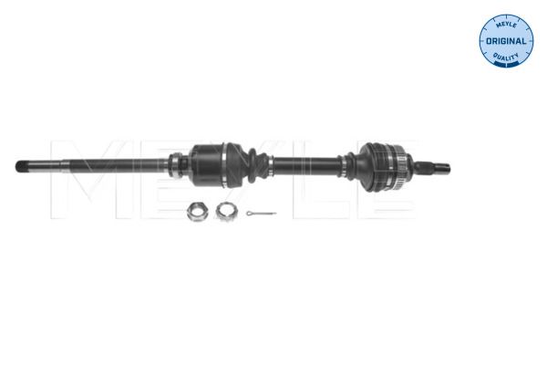 Meyle 11144981015 Піввісь Citroen Berlingo/Peugeot Partner 1.6/2.0 HDi 98-11 (R) (25x24x869x48T) (+A