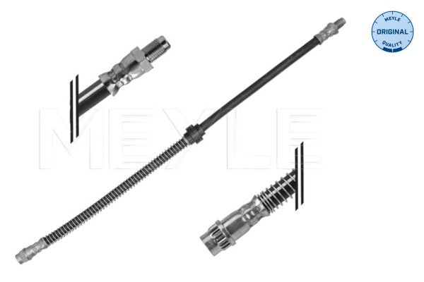 Meyle 11145250010 Шланг гальмівний (передній) Citroen Berlingo/Peugeot Partner 96-