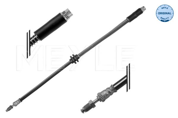 Meyle 11145250027 Шланг гальмівний (передній) Fiat Scudo/Peugeot Expert 1.6-2.0/1.9TD 95-07 (L=465mm