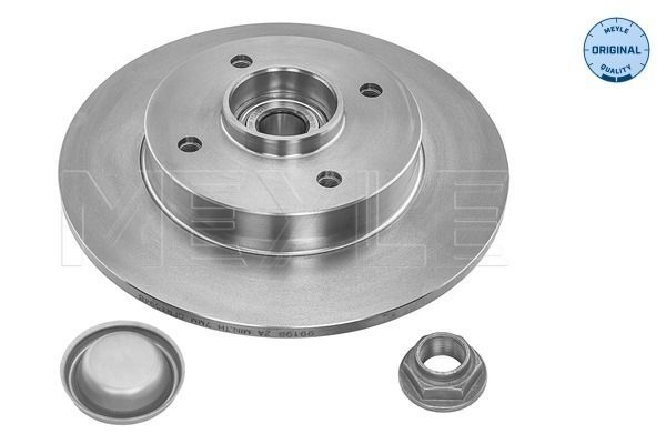 Meyle 11155234101 Диск гальмівний (задній) Citroen C4/Peugeot 307 05- (249x9) (+ABS) (з підшипником)