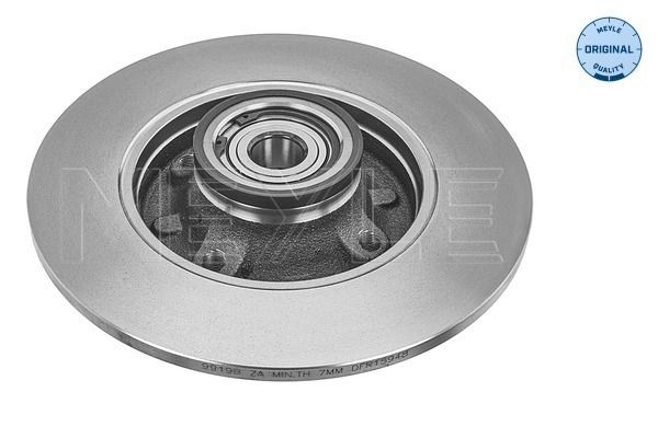 Meyle 11155234101 Диск гальмівний (задній) Citroen C4/Peugeot 307 05- (249x9) (+ABS) (з підшипником)