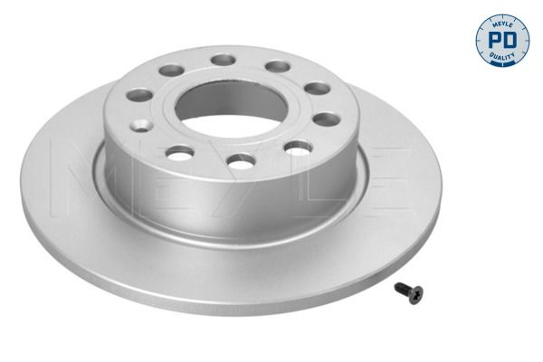 Meyle 1155230018PD Диск гальмівний (задній) VW Caddy III 04-15 (255x10)