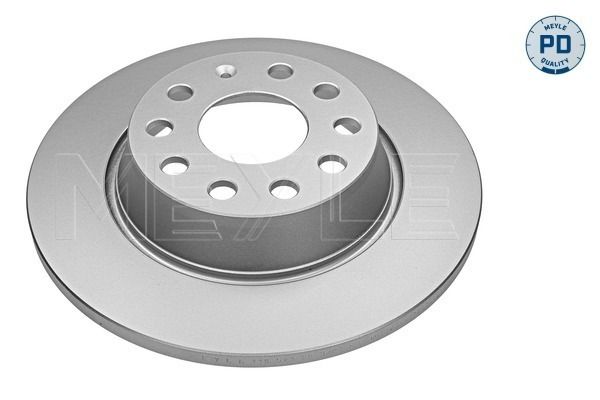 Meyle 1155230043PD Диск гальмівний (задній) Audi A3/Skoda Octavia/Superb/VW Golf/Passat 03- (282x12)