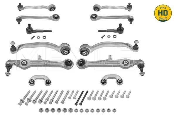 Meyle 1160500083HD Комплект важелів підвіски (передньої) Audi A4 1.6-4.2 94-08 (з болтами)