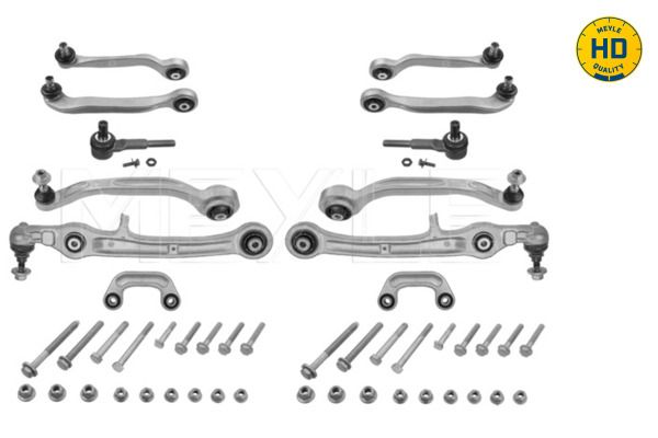 Meyle 1160500095HD Комплект важелів підвіски (передньої) Audi A6 2.0-5.2 04-11 (з болтами)