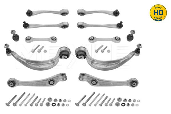 Meyle 1160500223HD Комплект важелів підвіски (передньої) Audi A4/A6/Q5 1.8-4.2 07-18 (M14x1,5)