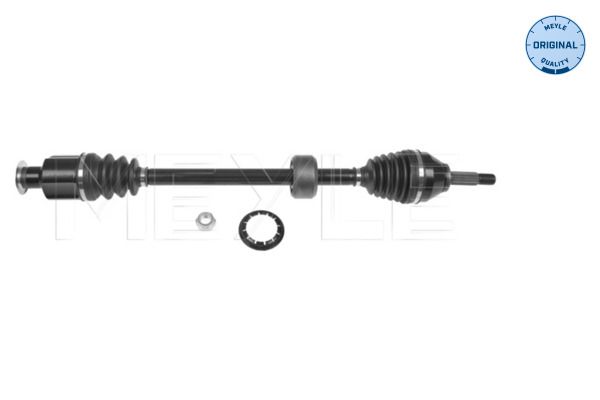 Meyle 16144980035 Піввісь (передня) Renault Logan 04- (R) (21x23x763)
