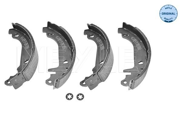 Meyle 16145330004 Колодки гальмівні (задні) Renault Clio 90-98 (барабанні) (180x42)