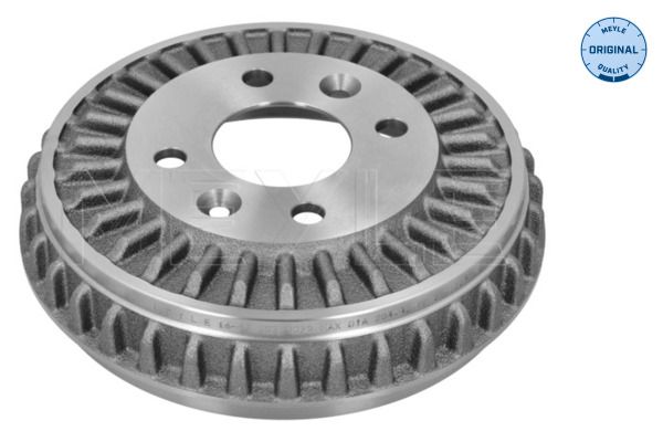 Meyle 16155234114PD Диск гальмівний (задній) Renault Megane II 03- (240х8) (+ABS) (з підшипником)