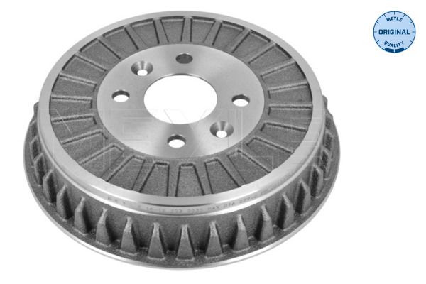 Meyle 16155234114PD Диск гальмівний (задній) Renault Megane II 03- (240х8) (+ABS) (з підшипником)