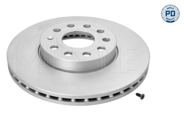 Meyle 1835211045PD Диск гальмівний (передній) VW Caddy III 03- (288x25)