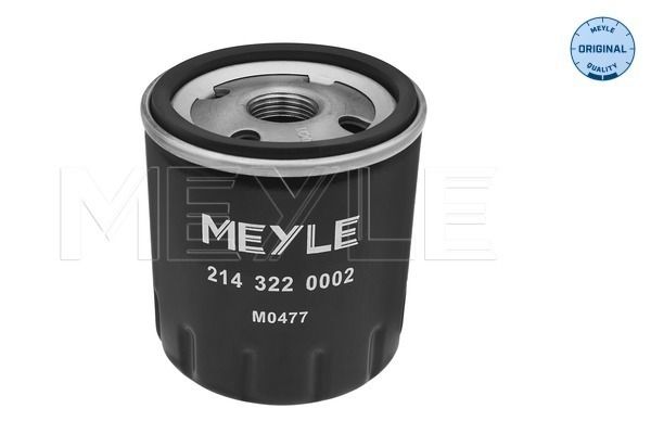 Meyle 2143220002 Фільтр масляний Citroen Berlingo/Peugeot Partner/Fiat Scudo 1.8/1.9D/1.4i/1.8i 96-9