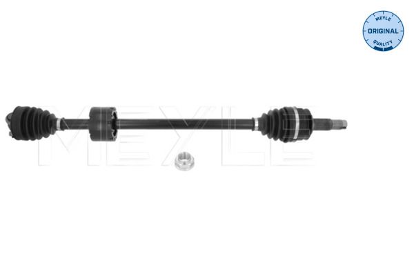 Meyle 2145250034 Шланг гальмівний (передній) Fiat Doblo 01- (490mm)