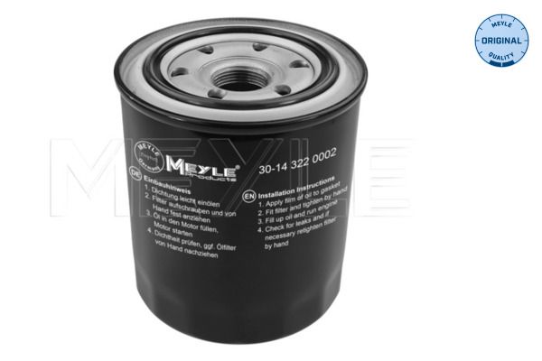 Meyle 30143220002 Фільтр масляний Ford Ranger/Mazda B-Serie/Toyota Avensis/Hiace/Hilux/Land Cruiser