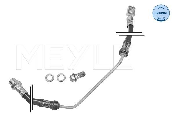 Meyle 3145250006S Шланг гальмівний (задній) BMW X5 (E53) 3.0d/3.0i-4.8is 00-06 (L) (570mm)