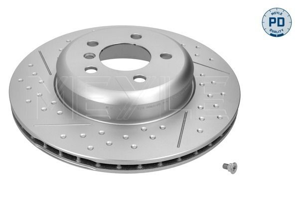 Meyle 3155230061PD Диск гальмівний (задній) BMW 3 (F30/F80/F34)/4 (F36) 11- (345x24)