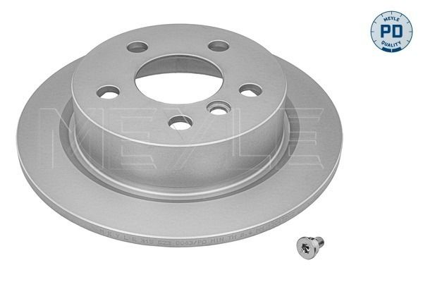 Meyle 3155230063PD Диск гальмівний (задній) Mini (F55/F56/F57) 13- (259x10) B36/B37/B38/B46/B47/B48