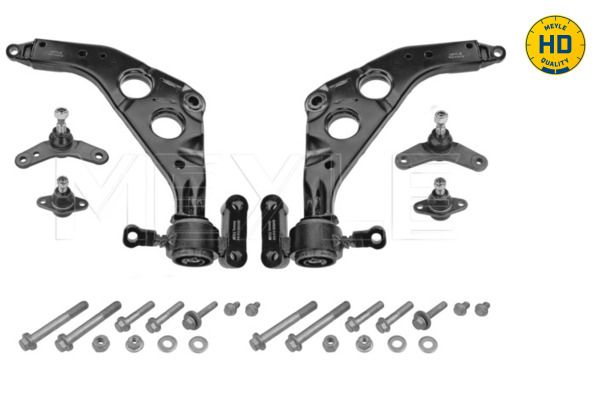 Meyle 3160500070HD Комплект важелів підвіски (передньої) Mini (R50/R53/R52) 01-08 (з болтами)