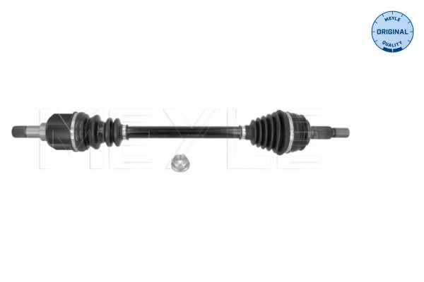 Meyle 40144980095 Піввісь (передня) (L) Citroen C4/C5/Peugeot 3008/5008 13- (34x24x696mm)