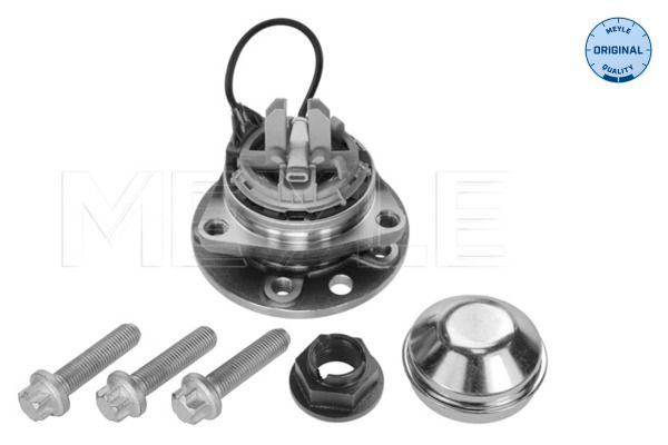 Meyle 6146520014 Підшипник маточини (передньої)(5 болтів) Opel Astra H/Zafira B 05-