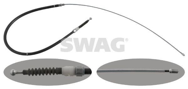 SWAG 30948306 Тросовий привод, стоянкове гальмо