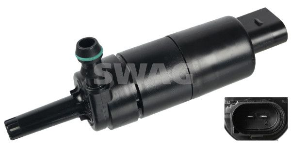 SWAG 40108945 Насос подачі води для миття, система склоочисників