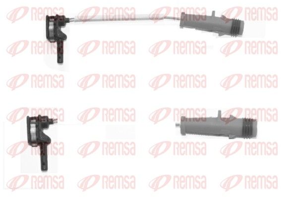 Remsa 001124 Конт. попер. сигналу, знос гальм. накл.