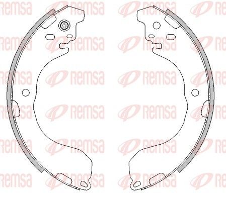 Remsa 447100 Гальмівна колодка