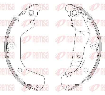Remsa 451500 Гальмівна колодка