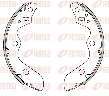 Remsa 452600 Гальмівна колодка