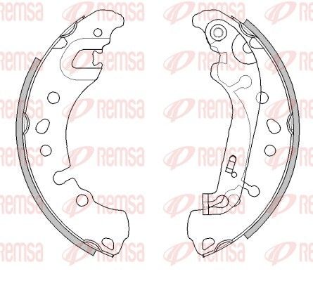 Remsa 452700 Гальмівна колодка