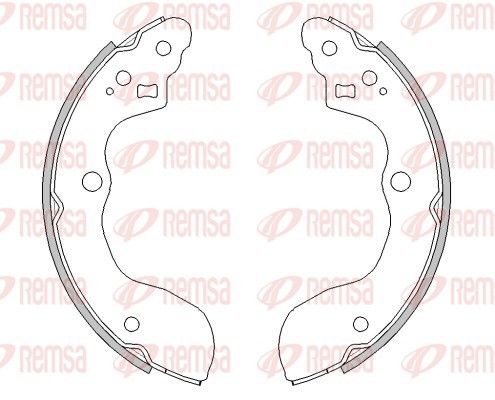 Remsa 453100 Гальмівна колодка