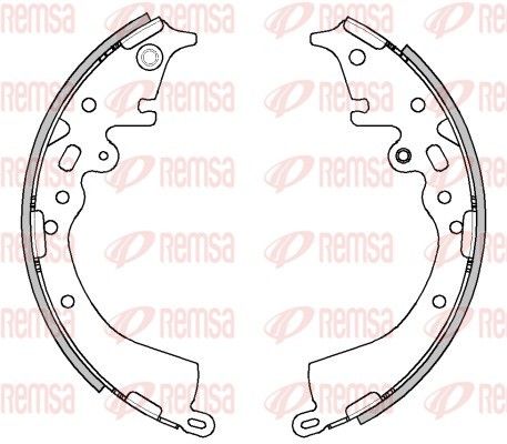 Remsa 453800 Гальмівна колодка