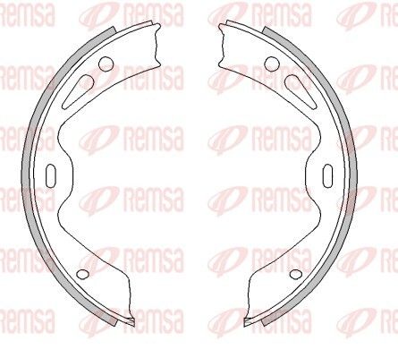 Remsa 460300 Гальмова колодка, стоянкове гальмо