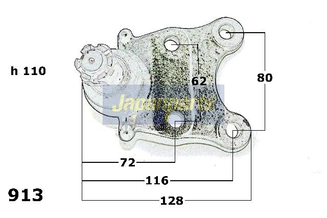 Japan Parts BJ913 Нижній/верхній кульовий шарнір