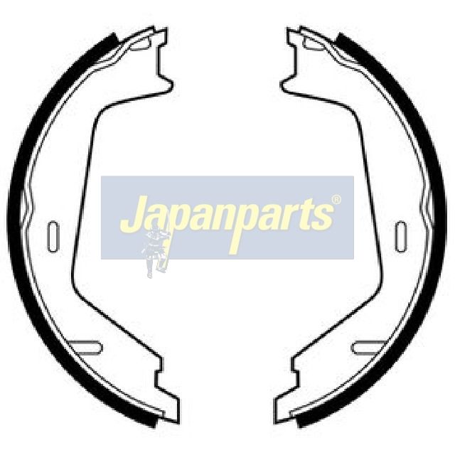 Japan Parts GF191AF Комплект гальмівних колодок