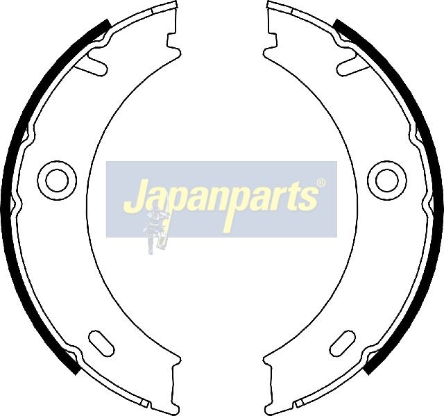 Japan Parts GF239AF Комплект гальмівних колодок