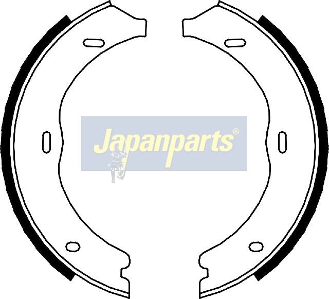 Japan Parts GF239AF Комплект гальмівних колодок