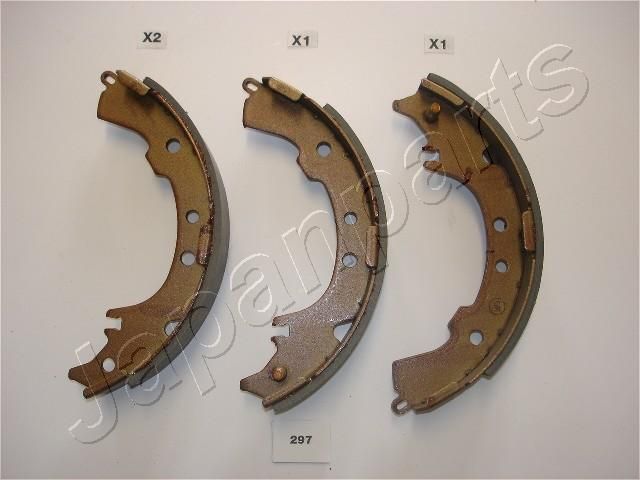 Japan Parts GF297AF Комплект гальмівних колодок