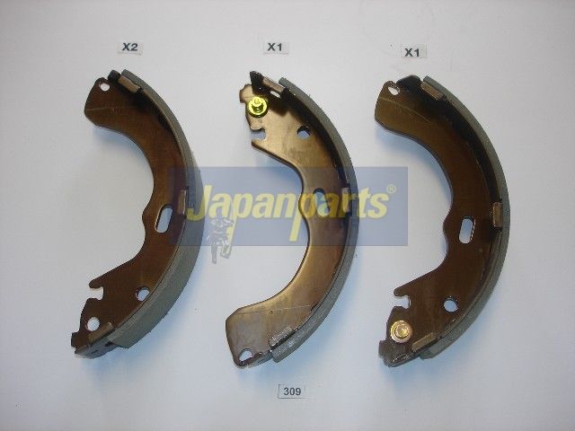 Japan Parts GF309AF Комплект гальмівних колодок