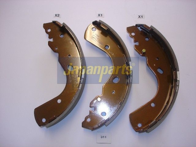 Japan Parts GF311AF Комплект гальмівних колодок