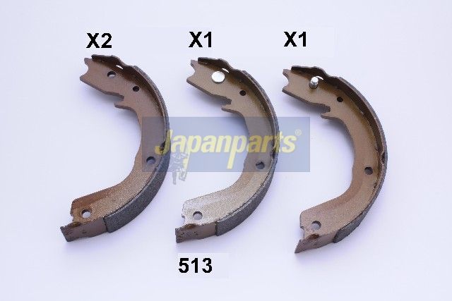 Japan Parts GF513AF Комплект гальмівних колодок