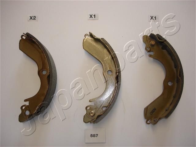 Japan Parts GF587AF Комплект гальмівних колодок
