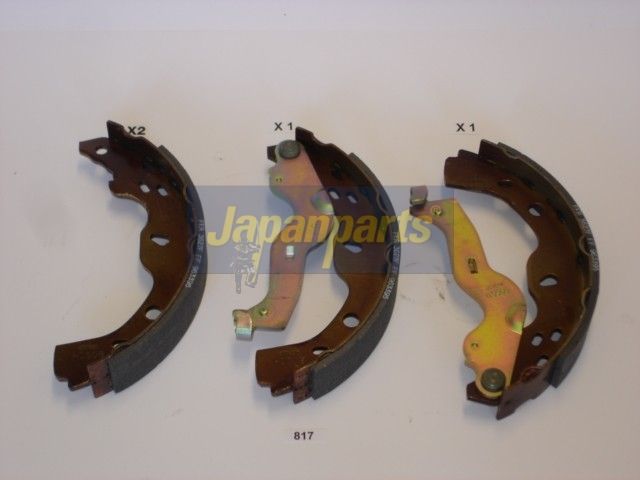Japan Parts GF817AF Комплект гальмівних колодок